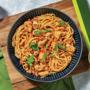 Chicken Veg Spaghetti